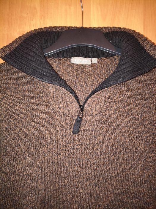 Brązowy sweter męski Luciano r. XL