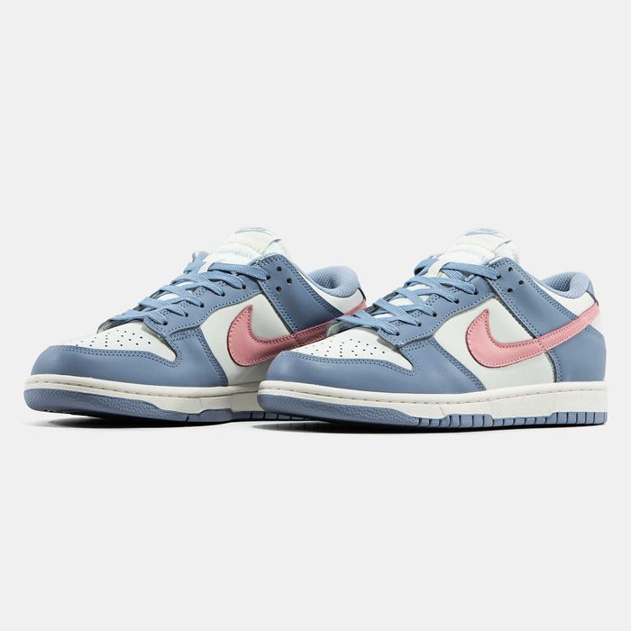 Кросівки Nike SB Dunk Low Blue/Pink premium | Кроссовки Найк жіночі