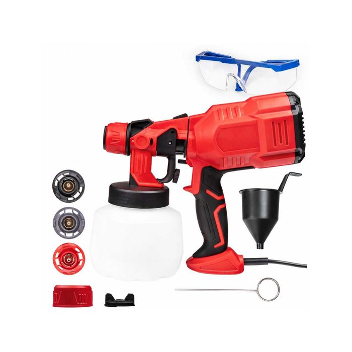 Pistolet do malowania 550W 3 dysze 80 DIN