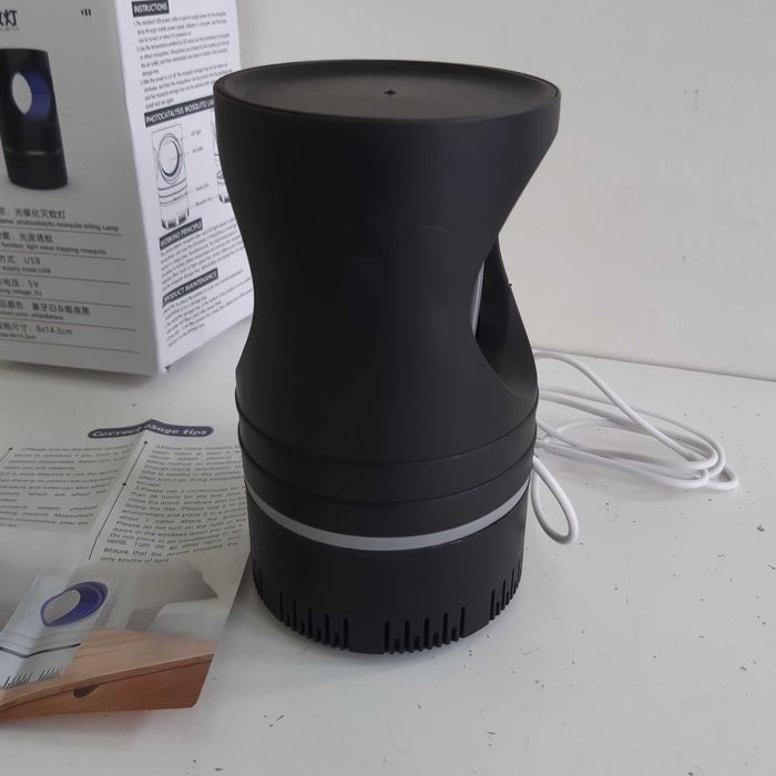 Armadilha Captura Melgas Mosquitos Novo Luz Led UV 368nm USB