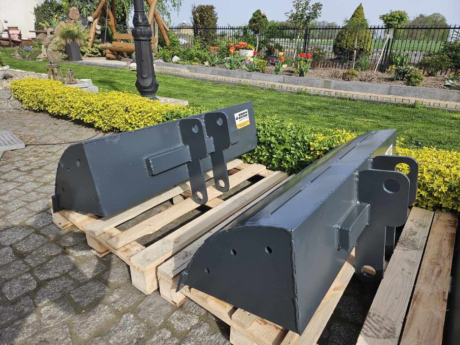 Łyżka skarpowa łycha ostrówek jcb Cat skrzat troll 120cm