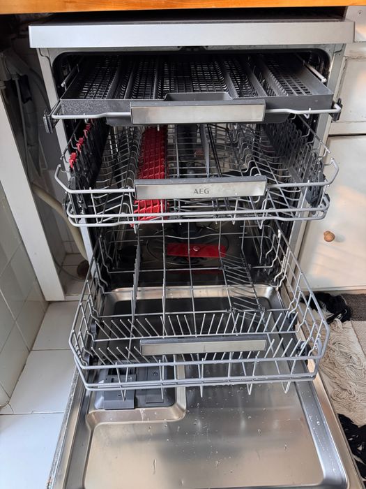 Máquina lavar loiça AEG Série 6000 — 14 talheres, inox, 44dB | AEG 6000 Series Dishwasher — 14 place settings, stainless steel, 44dB