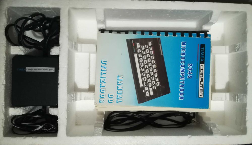 Timex Computer 2048 (tipo Spectrum)– antigo vintage impecável
