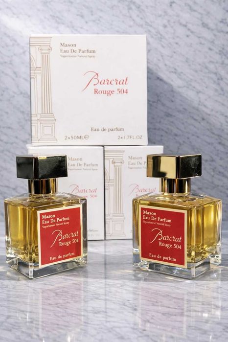 BARCRAT Rouge 504 – Perfumy damskie 2x50ml