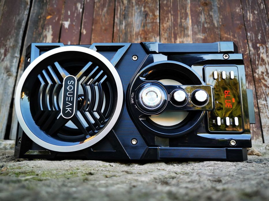 KOLUMNA Nagłośnieniowa Głośnik BLUETOOTH WIEŻA Radio USB MP3 Budowlane