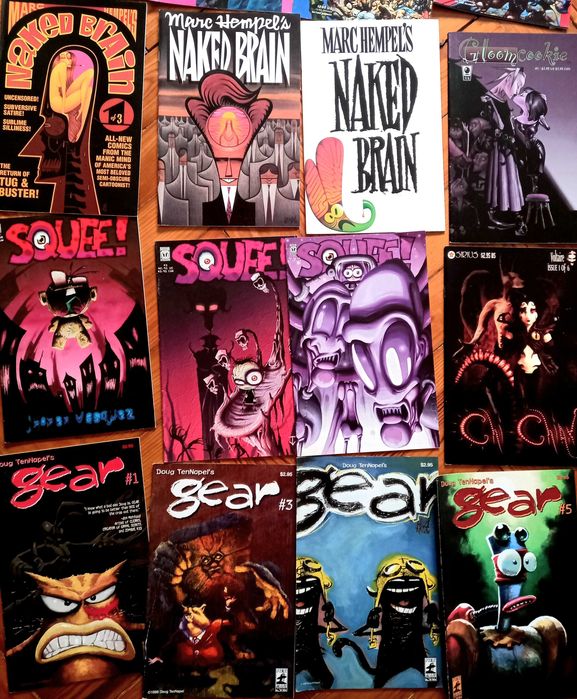 Comics norte-americanos avulsos (desde os anos 1980)