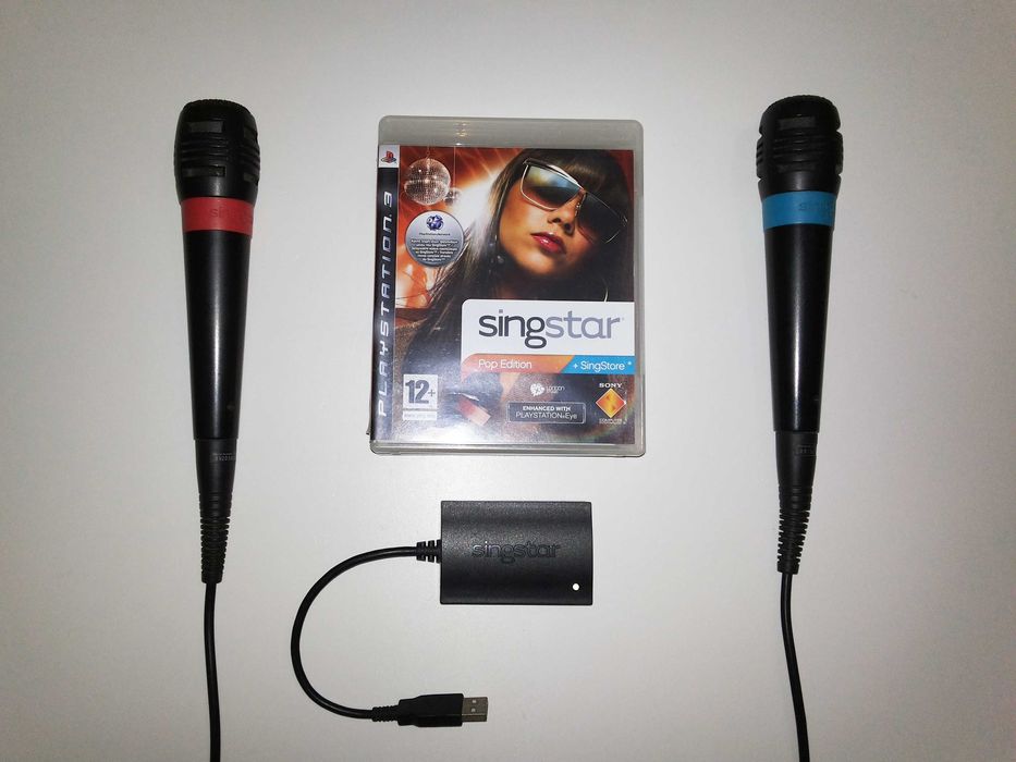 Jogos PS3 - Playstation 3 - Singstar + 2 Microfones