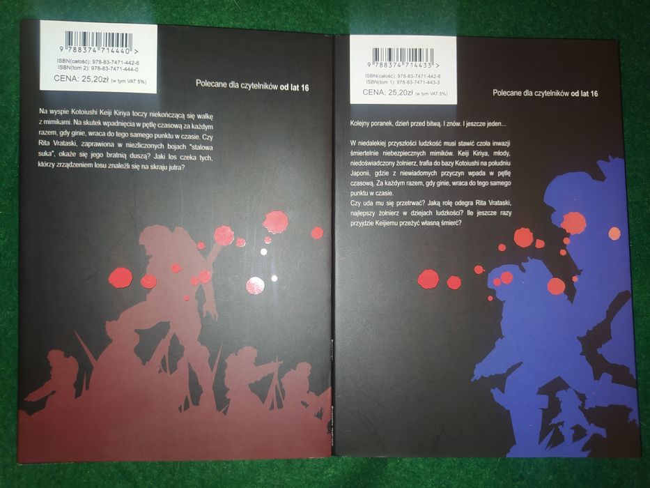 Manga All You Need Is Kill 1, 2 (całość) - Obata, Sakurazaka, Takeuchi