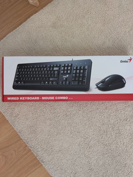 Teclado + rato Genius km 160 novo
