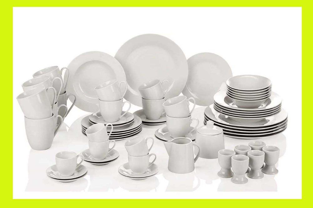ERNESTO Serwis obiadowy i kawowy, 62 elementy