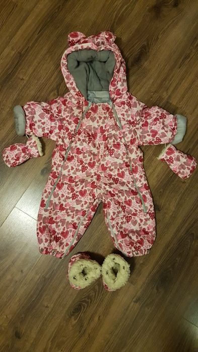 Комбинезон трансформер для девочки, демисизонный и зимний