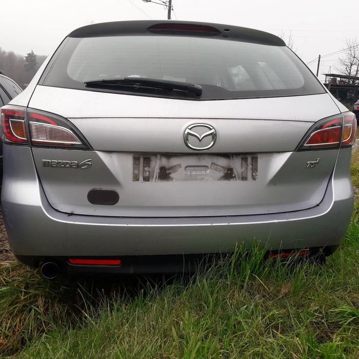 mazda 6 gh 07-13  kombi  klapa tylna szyba  pas drzwi  tylny lampa   drzwi szyba prawe przednie szyba  pas   dach szyba drzwi