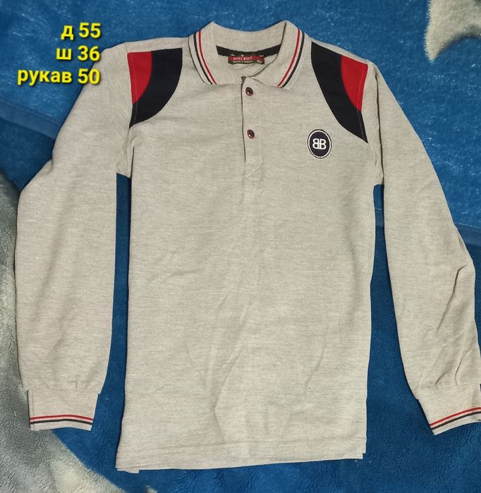 Кофта поло на хлопчика 10-12 рочків