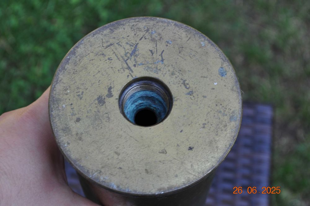 Łuska 52-K wz. 1939 85 x 630 mm mosiężna