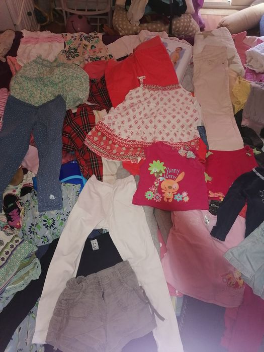 Roupa de menina vários tamanhos