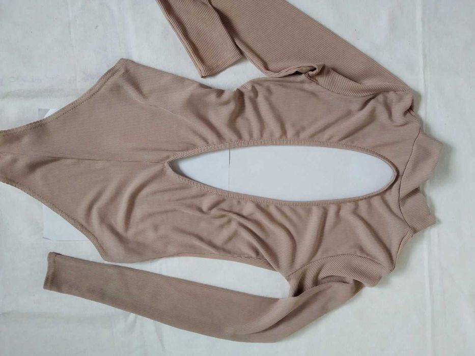 Комбидресс боди-гольф New Look, в рубчик, размер М