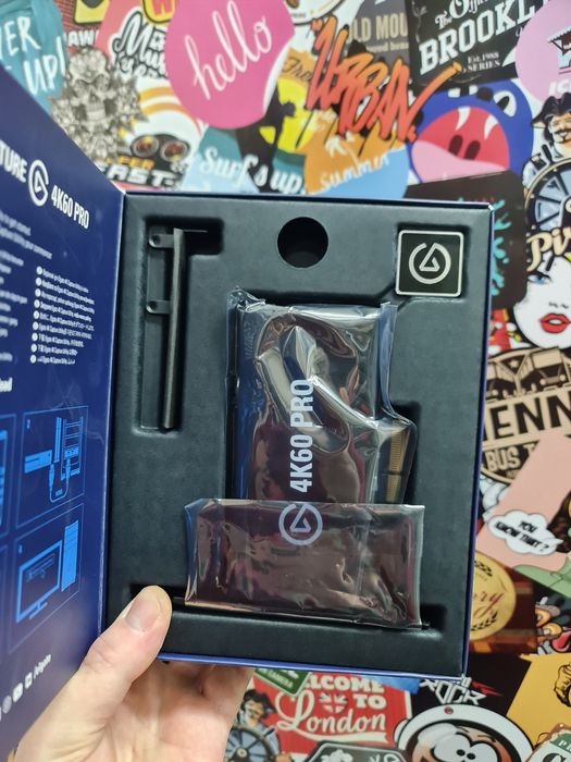 Пристрій відеозахоплення Elgato Game Capture 4K60 Pro Black