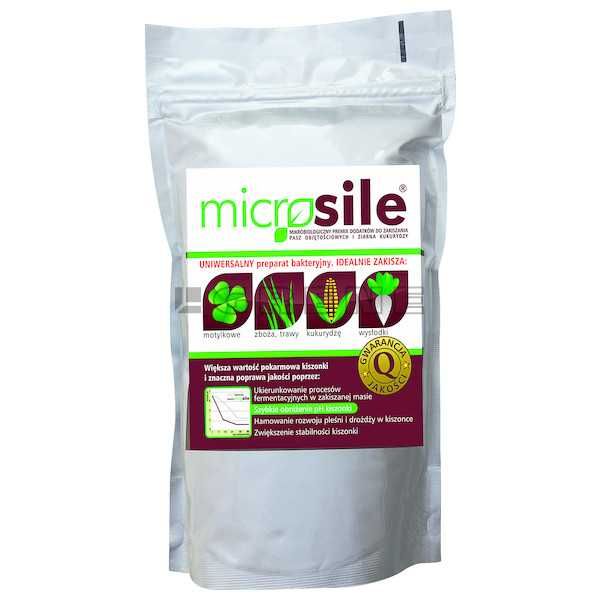Zakiszacz preparat mikrobiologiczny MicroSile, 500 g=50 ton