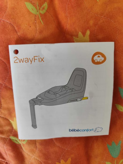 Base isofix bebeconfort 2WayFix  + cadeira 2wayPearl.