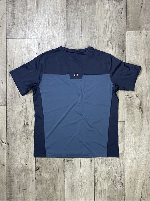 Berghaus футболка XL размер трекинговая серо-синяя