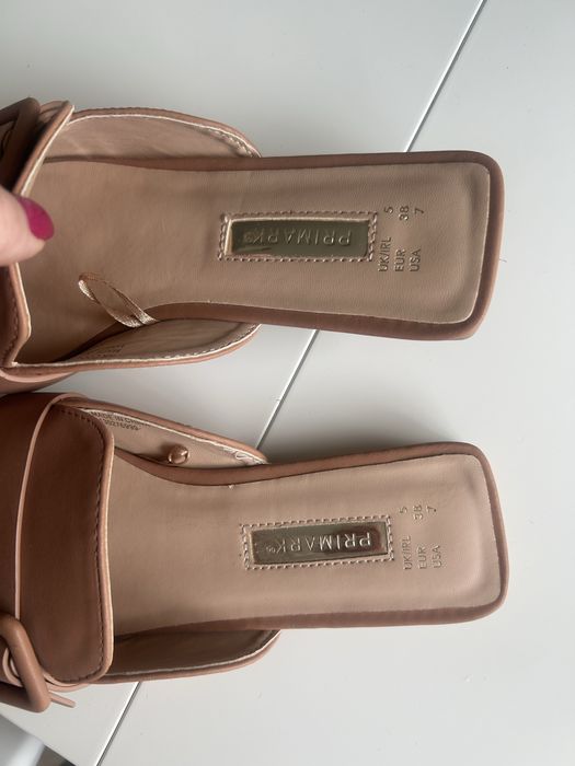 Klapki damskie typu mules PRIMARK 38