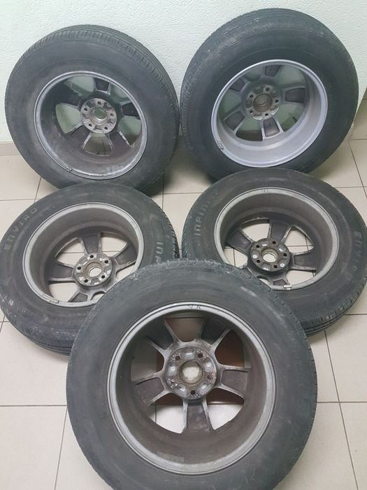 Нuyndai Suv Santa Fe Tucson Диски с резиной и запаска 5штЛето215 65 16
