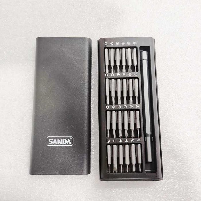 Kit de Precisão Magnética com 24 Pontas Sanda SD-3446