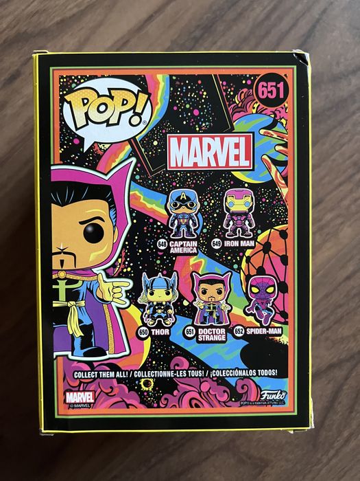 Funko Pop Dr. Strange Blacklight SE - 651