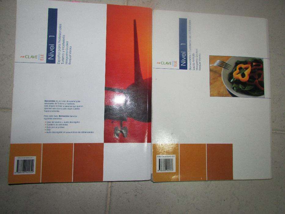 livro espanhol Bienvenidos nivel 1