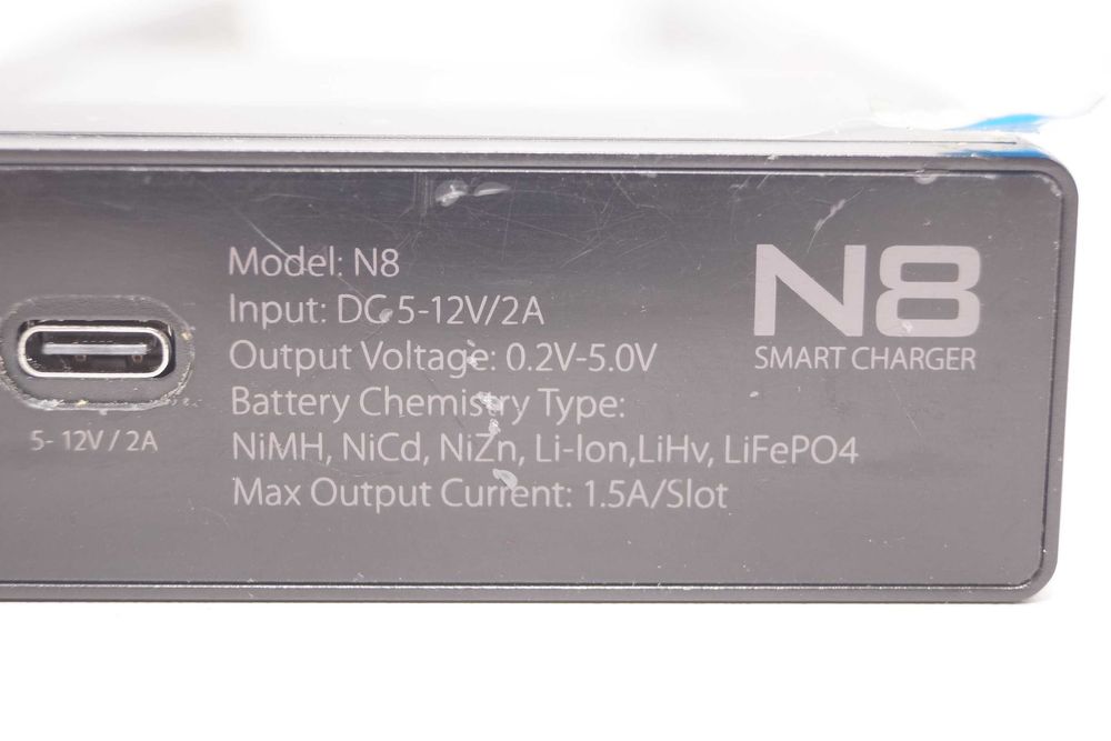 ISDT N8 inteligentna ładowarka szybkiego ładowania 8 akumulatorków AA