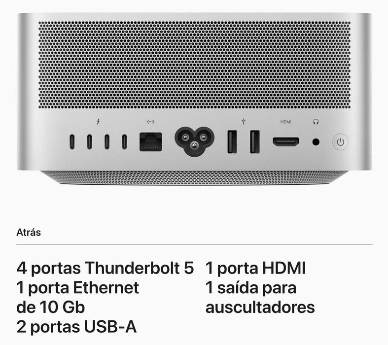 Apple Mac Studio M5 Max 2026 - NOVO e SELADO - SOB ENCOMENDA