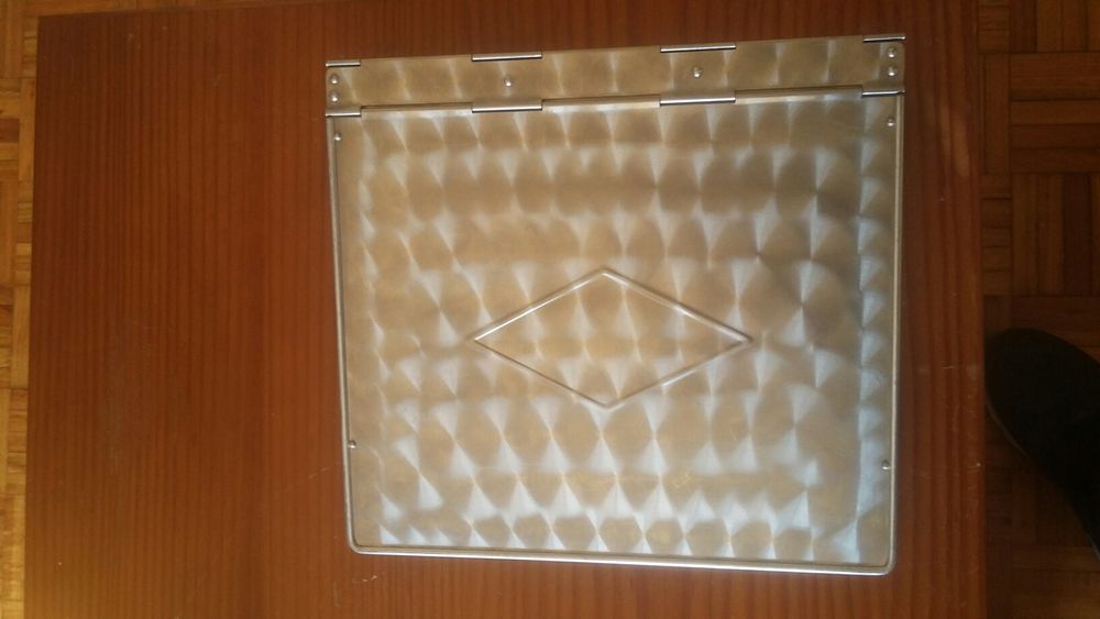 Pasta arquivo A4,resistente, metálica inox,4 furos