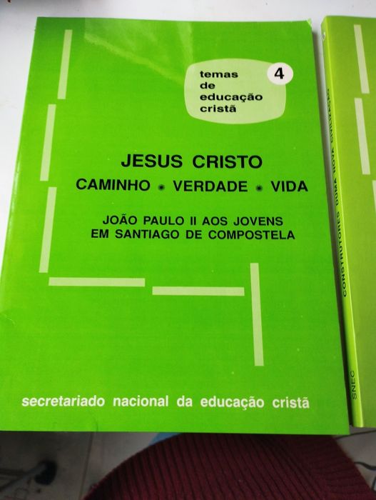 2 livros de educação cristã