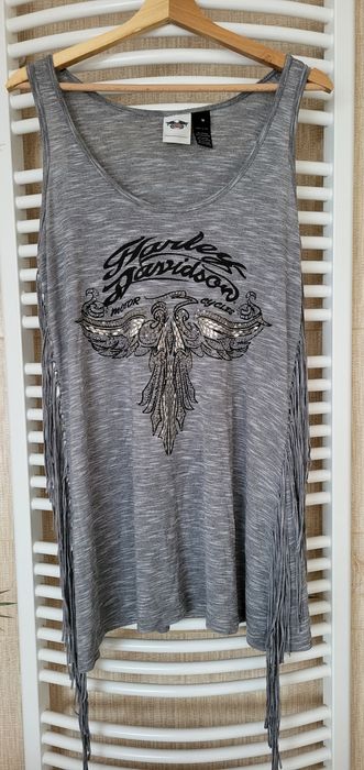 długi top motocyklowy z frędzelkami Harley Davidson  M/38