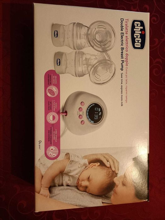 Bomba tira-leite elétrica dupla