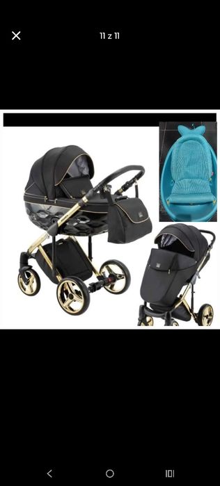 Wózek 3 w 1 Adamex Chantal Special Edition 2w1 – wózek wielofunkcyjny