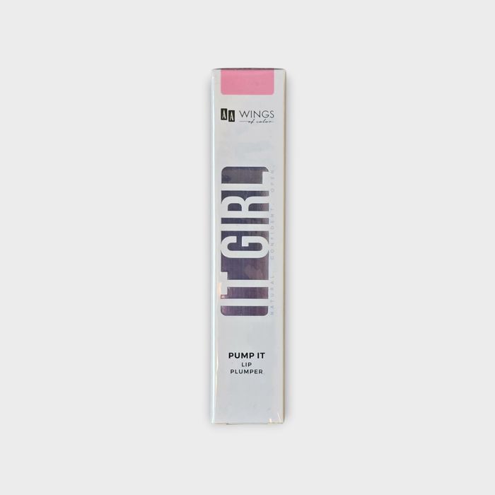 Błyszczyk powiększający usta AA Wings of color Pump It Soft Pink 10 ml