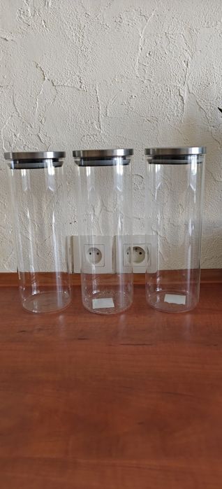 Słoiki na makaron, ryż itp