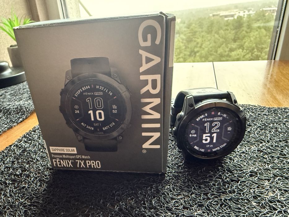 Годинник Garmin Fenix 7X Pro Sapphire Solar (51 mm)