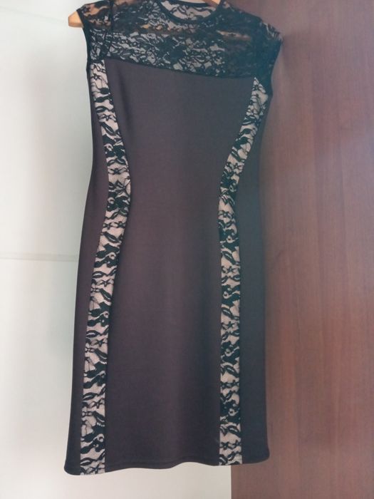 Платье тёмно-коричневое