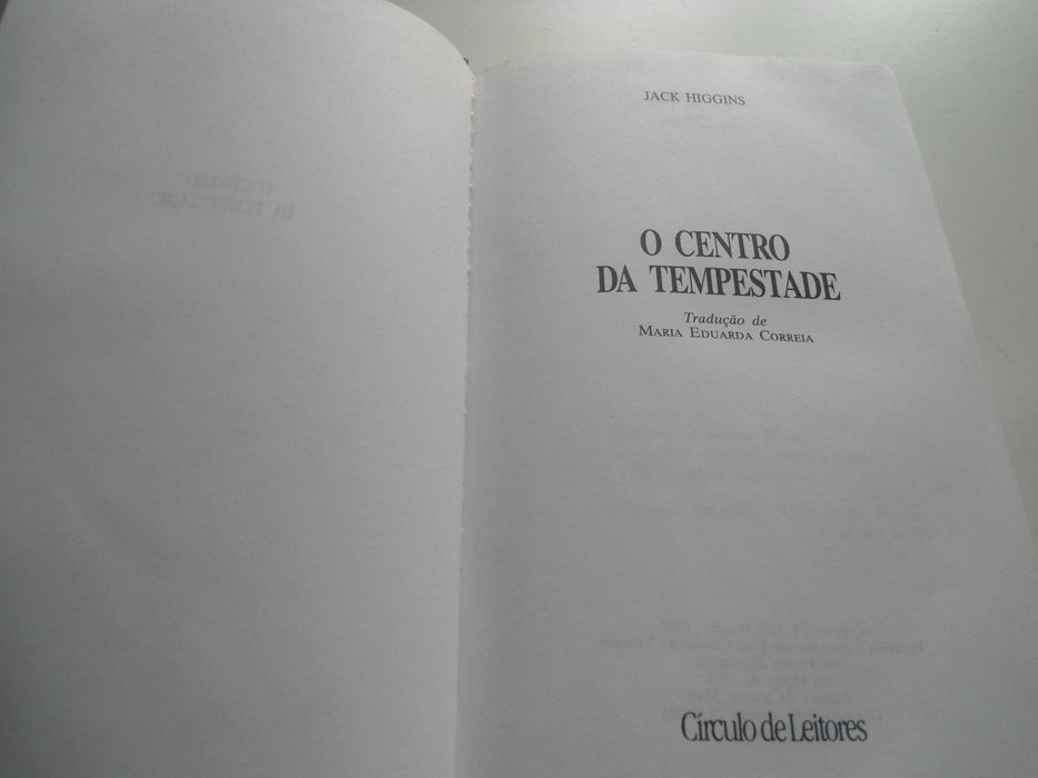 O Centro da Tempestade por Jack Higgins  (1994)
