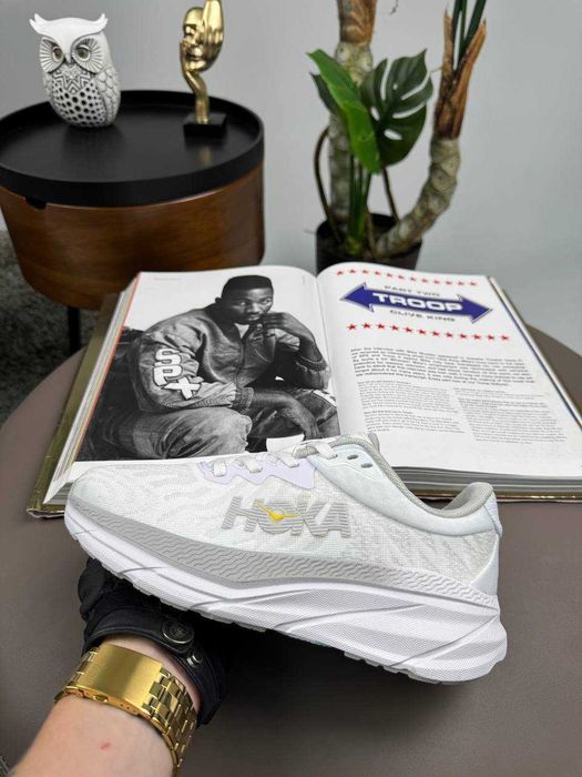 Жіночі кросівки хока HOKA Challenger ART 7 White Grey [37-41]