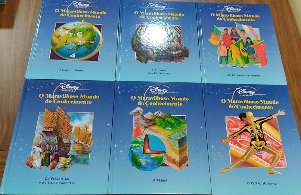 Enciclopédia Disney "O Maravilhoso Mundo do Conhecimento"