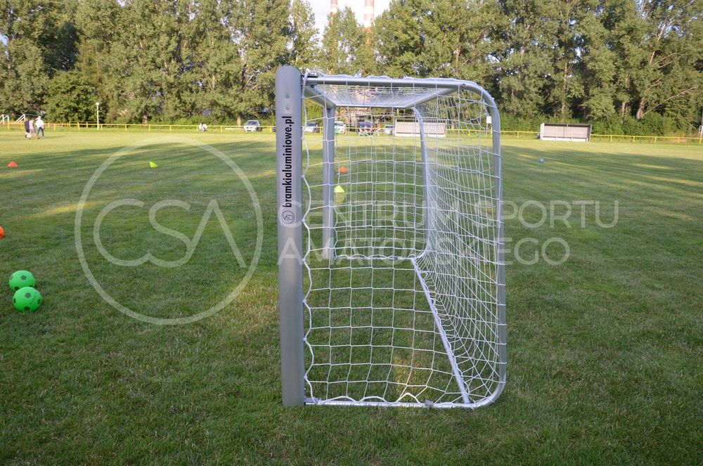 Bramka aluminiowa do piłki nożnej 3×1 OWAL TYP2 PRO