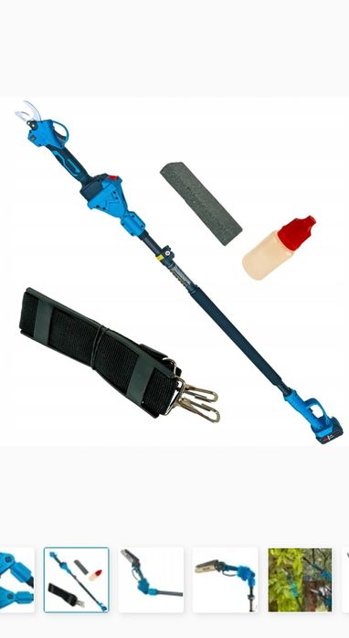 Piła sekator 2xakumulator na sztyce wysięgnik zasięg 4m dla ogrodników