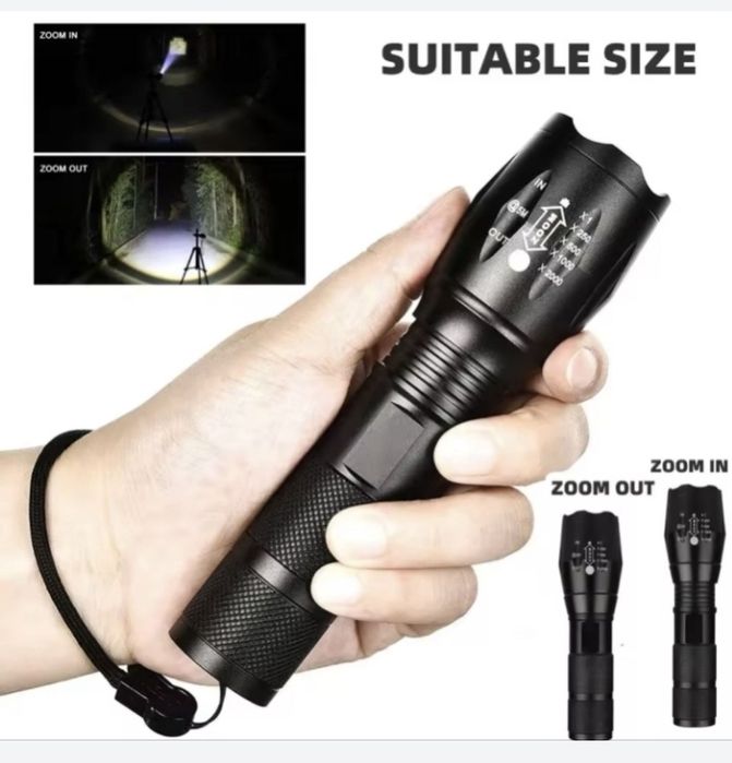 Ліхтар ручний, фонарь, ПОТУЖНИЙ, X Balong, АЛЮМІНІЄВИЙ корпус