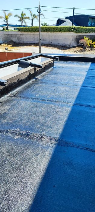Impermeabilização / Tela Asfáltica / Membrana / Telhado / Obras