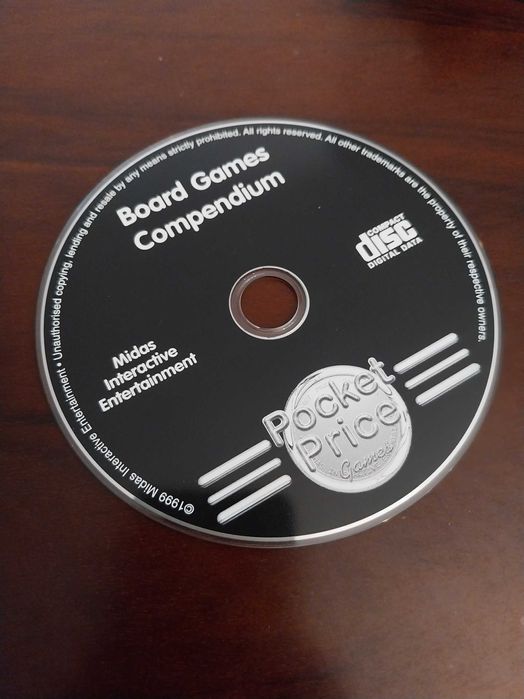 Videojogo, CD Board Games Compendium, Pocket Price Games