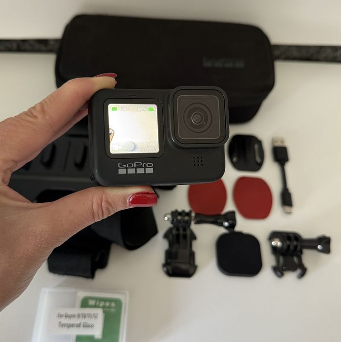 GoPro HERO 9 Black екшн відео камера для активного відпочинку дайвінгу мото та вело зйомки