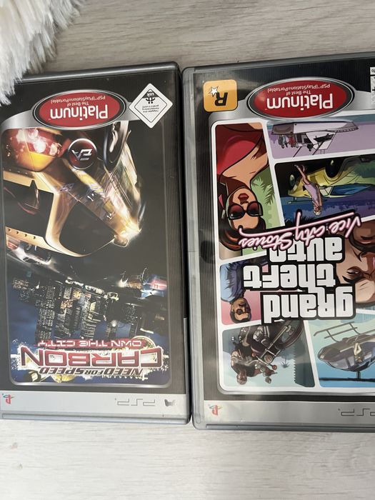 Gry na PSP – FIFA 09, Gran Turismo, NFS Carbon, GTA Vice City i inne